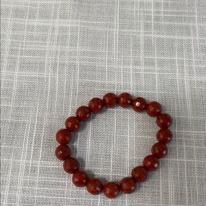 Red Beaded Bracelet